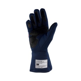 GUANTES OMP DIJON FIA 8856-2018 AZUL MARINO / NARANJA FLUO TALLA S