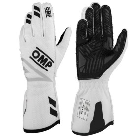 GUANTES OMP ONE EVO FX FIA 8856-2018 BLANCO TALLA L
