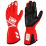 GUANTES OMP ONE EVO FX FIA 8856-2018 ROJO TALLA S