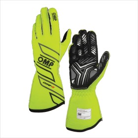 GUANTES OMP ONE-S MY2025 FIA 8856-2018 FLUO AMARILLO TALLA XS