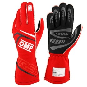 GUANTES OMP FIRST FIA 8856-2018 MY2025 ROJO TALLA XL