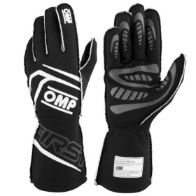 GUANTES OMP FIRST FIA 8856-2018 MY2025 NEGRO TALLA XS