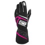 GUANTES OMP FIRST FIA 8856-2018 MY2025 NEGRO / FUCSIA TALLA L