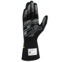 GUANTES OMP SPORT FIA 8856-2018 MY2025 NEGRO / FLUO AMARILLO TALLA S