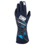 GUANTES OMP SPORT FIA 8856-2018 MY2025 NAVY AZUL / CYAN TALLA S
