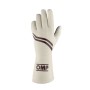 GUANTES OMP DIJON FIA 8856-2018 MY2025 CREMA TALLA L