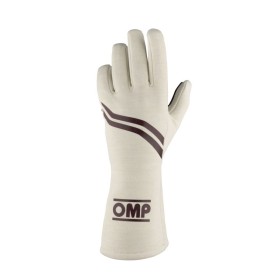 GUANTES OMP DIJON FIA 8856-2018 MY2025 CREMA TALLA S