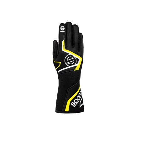 GUANTES SPARCO TIDE+ 2025 NEGROS/AMARILLOS TALLA 13