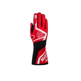 GUANTES SPARCO TIDE+ 2025 ROJOS/NEGROS TALLA 8