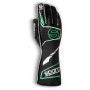 GUANTES FUTURA TALLA 08 NEGRO/VERDE