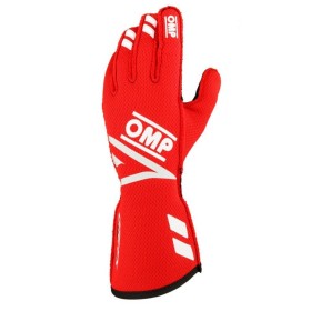 GUANTES OMP ONE EVO FX FIA 8856-2018 ROJO TALLA XS