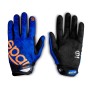 GUANTES SPARCO MECA 3 TALLA M AZUL/NARANJA