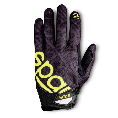 GUANTES SPARCO MECA 3 TALLA L NEGRO/AMARILLO