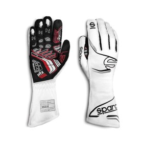 GUANTES SPARCO ARROW+ TALLA 10 BLANCO/NEGRO