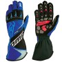 GUANTES OMP KART KS-2R AZUL/BLANCO/CIAN TALLA L