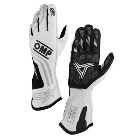 GUANTES OMP KART KS-X FIA 8877-2022 BLANCO TALLA XS