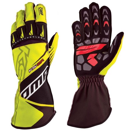 KS-2R GUANTES MY2022 NEGRO/AMARILLO TALLA L