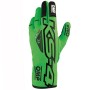 GUANTES OMP KART KS-4 VERDE FLUO / NEGRO TALLA XL