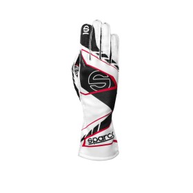 GUANTES SPARCO K-ARROW+ 2025 BLANCO/NEGRO TALLA 7