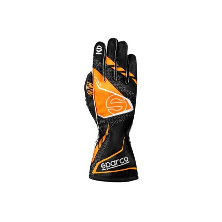 GUANTES SPARCO K-ATTACK 2025 NEGRO/NARANJA TALLA 8