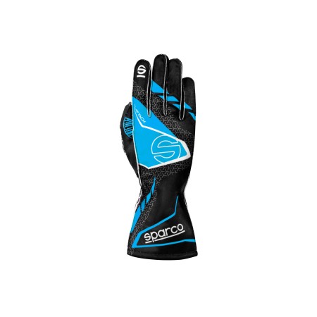 GUANTES SPARCO K-ATTACK 2025 NEGRO/AZUL TALLA 12