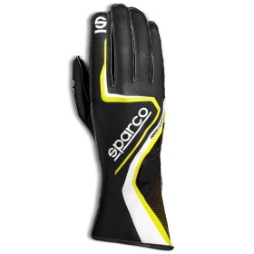 GUANTES RECORD 2020 TALLA09 NEGRO/FL