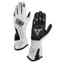 GUANTES OMP KART KS-X FIA 8877-2022 BLANCO TALLA S
