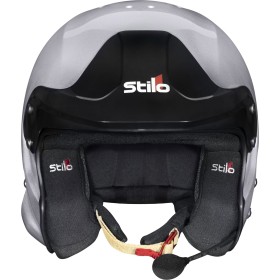 CASCO VENTI TROPHY RALLY (CON CLIPS HANS) COMPOSITE SNELL2020 FIA 8859-15 FIA GRIS/INTERIOR NEGRO 54