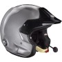 CASCO VENTI TROPHY RALLY (CON CLIPS HANS) COMPOSITE SNELL2020 FIA 8859-15 FIA GRIS/INTERIOR NEGRO 54