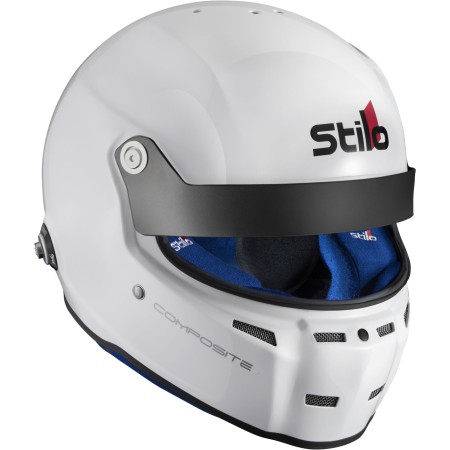 CASCO ST5 GTN TURISMO COMPOSITE SNELL SA2020 FIA 8859-15 HANS FIA8858-10 BLANCO/INTERIOR AZUL-55
