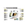 VISERA TRANSPARENTE PARA CASCOS GP8 EVO