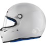 CASCO KARTING ST5FN HOMOLOGACION K2020 BLANCO/INTERIOR AZUL TALLA 57