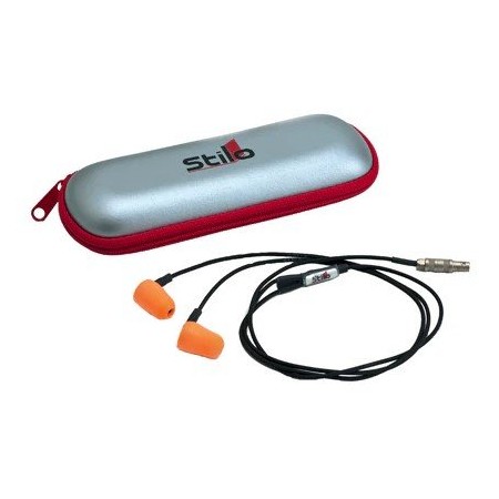 AURICULARES TIPO TAPON DE OIDO PARA CASCO TURISMO CONEXIÓN STILO MACHO