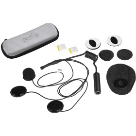 KIT DE EMERGENCIA MICRO Y AURICULARES PARA CASCO WRC CON CABLEADO
