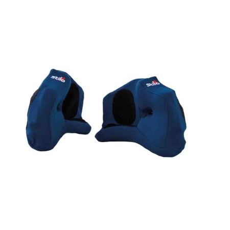 ALMOHADILLAS MEJILLAS STILO CASCO WRC DES CALOTA XXL 25MM-AZUL