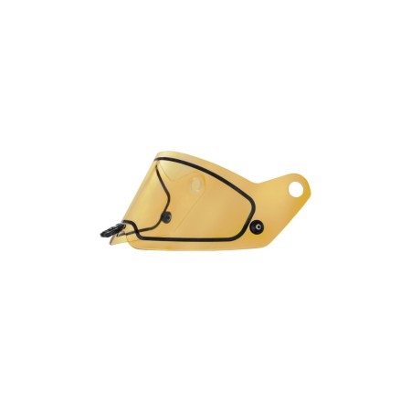 VISERA IRIDIUM AMARILLO OSCURO STILO PARA CASCO VENTI WRX DIRT