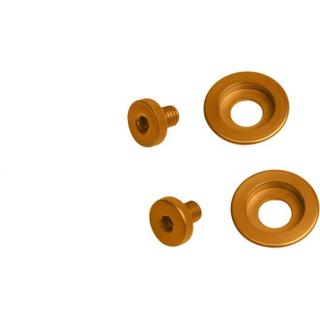 KIT DE TORNILLOS DORADO PARA FRONTAL DEL CASCO ST5