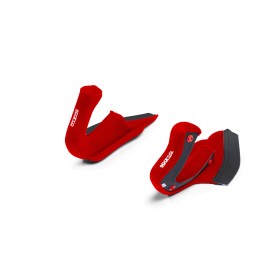 ALMOHADILLA MEJILLAS CASCO SPARCO FLUX RJ/RJ-I ROJAS TALLA M/L
