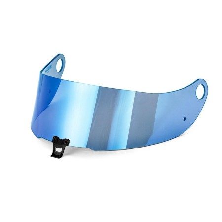 VISERA SPARCO EN IRIDIO AZUL PARA CASCO RF-10W