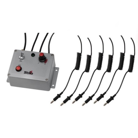 CENTRALITA STILO RESISTENTE AL AGUA PARA 6 CASCOS CON PTT