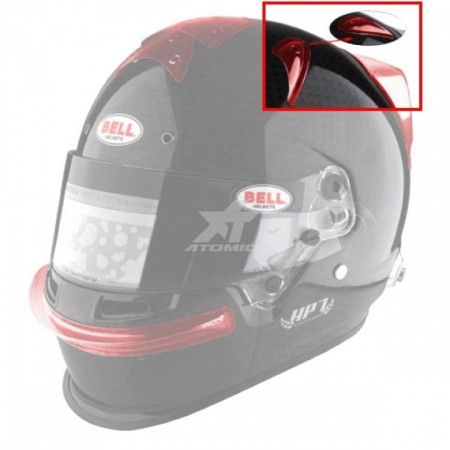 AIR INTAKE LATERAL EXTRACTORS KIT - HP7/HP77/RS7/HP5/GT5/KC7 TRANSPARENTE (2 PCS) CASCO BELL