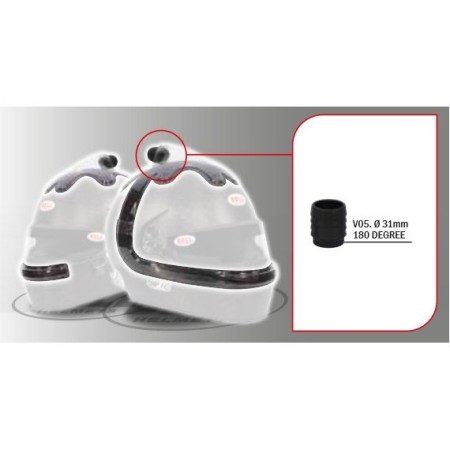 KIT VENTILACIÓN FORZADA INTAKE PARTE SUPERIOR/LATERAL V20 - HP7/HP77