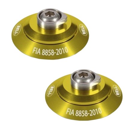 SET DE CLIPS HANS DORADOS FIA8858-2010 - CASCO BELL