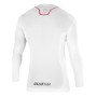 CAMISETA MANGA LARGA K-CARBON TALLA XSS BLANCA