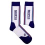 CALCETINES SPARCO DISEÑO MARTINI-R TALLA 36-40 BLANCO/AZUL MARINO