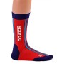 CALCETINES SPARCO DISEÑO MARTINI-R TALLA 36-40 ROJO/AZUL MARINO