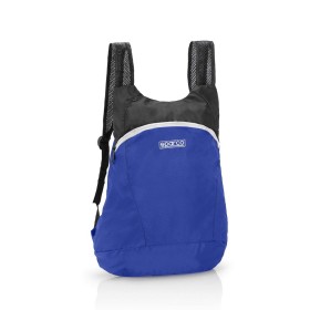 MOCHILA DE VIAJE SPARCO PLEGABLE AZUL/NEGRO