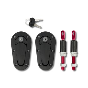KIT CIERRE CAPOT AERO LLAVE NEGRO OCC MOTORSPORT