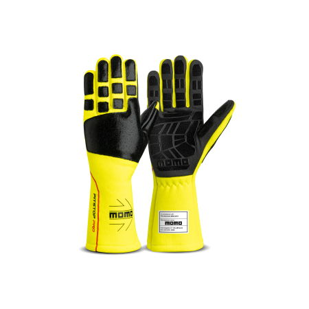 GUANTES MECANICO PIT STOP PRO AMARILLO FIA XL/12