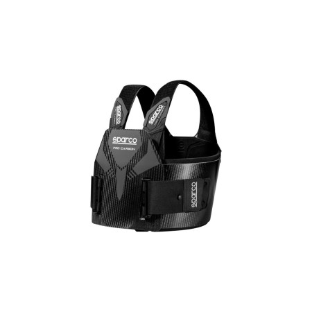 COSTILLAR SPARCO PRO CARBON FIA 8870-2018 TALLA S NEGRO